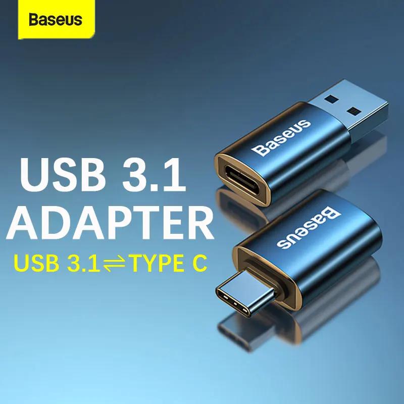 Baseus Ʈ PC  ޴  ۿ USB 3.1 OTG , USB-A - ȯ, C Ÿ